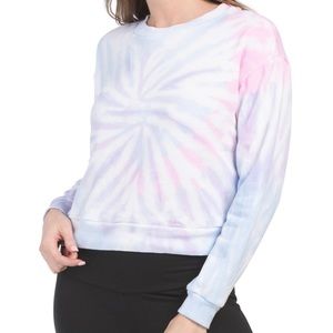NWT 90 Degree By Reflex Tie Dye Sweatshirt